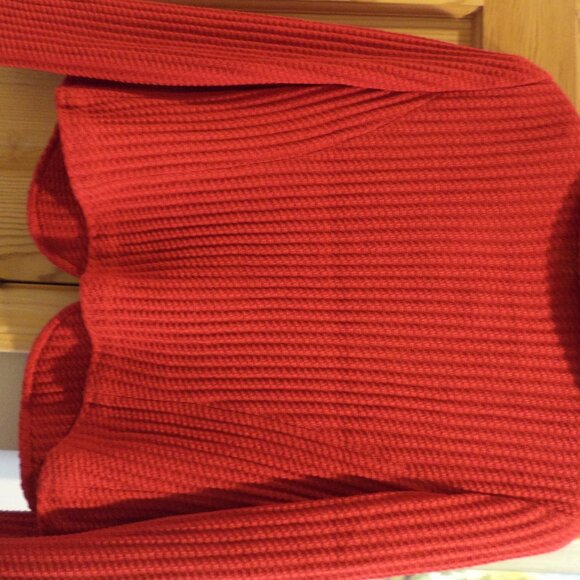 St. John Jacket Rope Knit Shawl Jacket~Top Buttons Closure Roll Collar Size: S - Picture 5 of 10